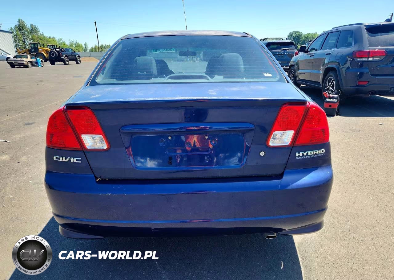2005 Honda Civic Hybrid VIN:JHMES96615S019456 - 6