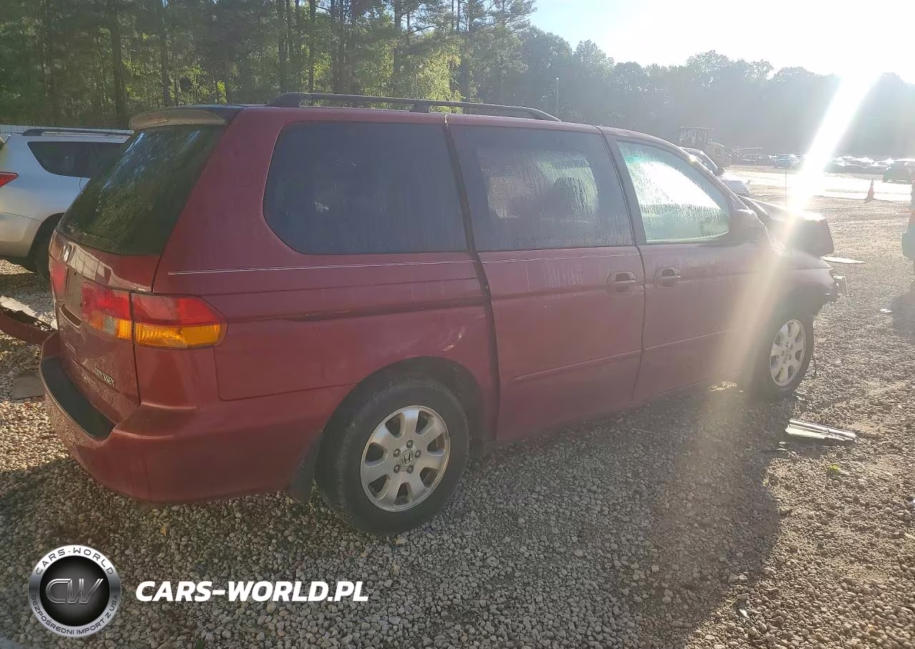 2002 Honda Odyssey Ex VIN:2HKRL18682H552011 - 3