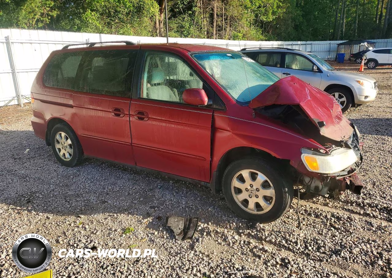 2002 Honda Odyssey Ex VIN:2HKRL18682H552011 - 4