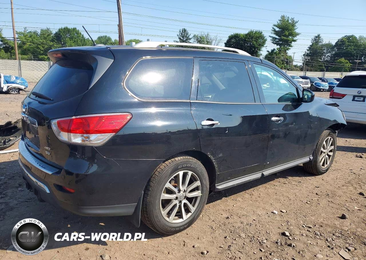 2014 Nissan Pathfinder Sv VIN:5N1AR2MM9EC717517 - 3