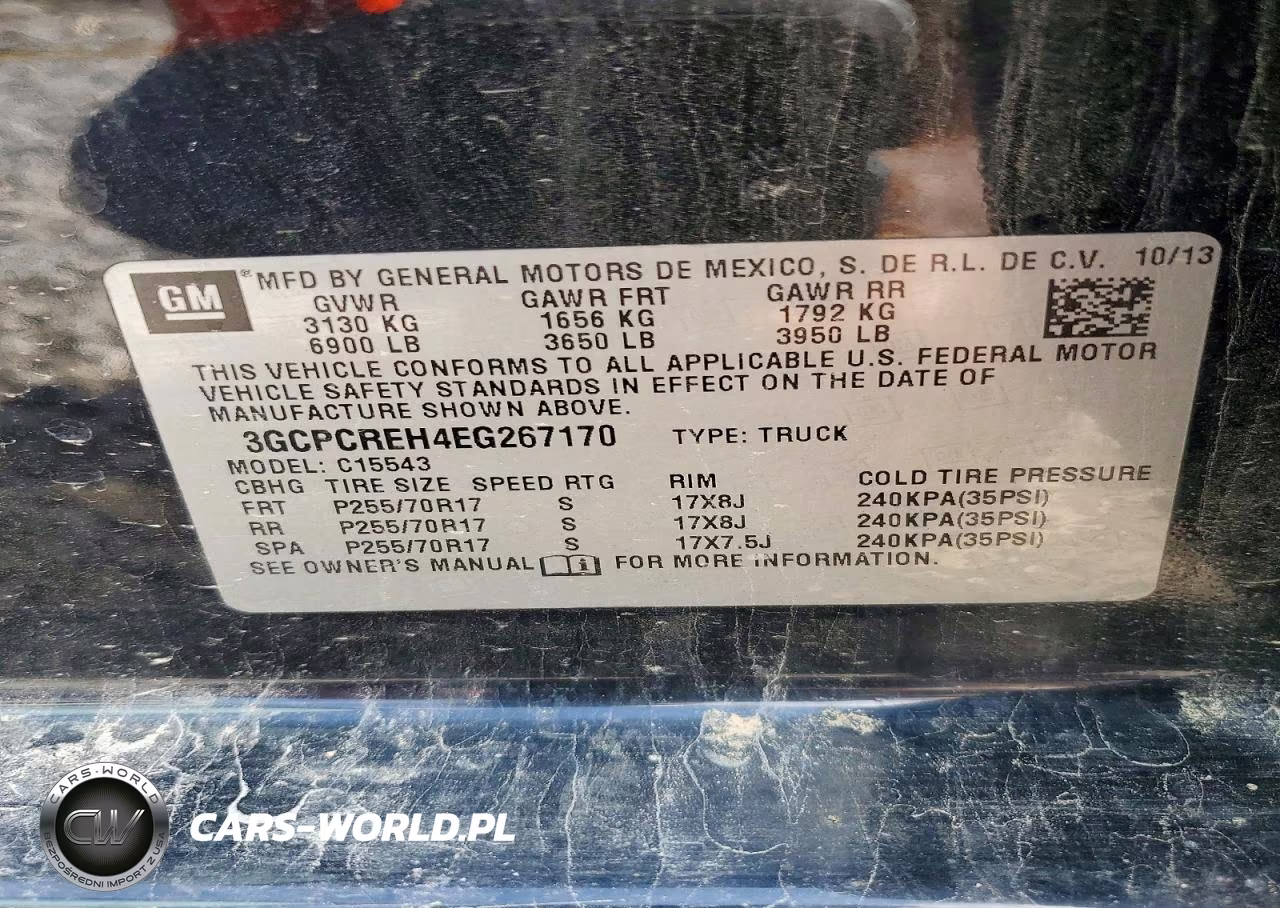 2014 Chevrolet Silverado C1500 Lt VIN:3GCPCREH4EG267170 - 12