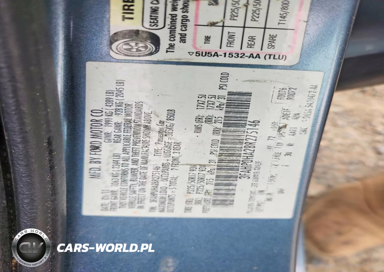 2011 Ford Fusion Se VIN:3FAHP0HA2BR275146 - 13
