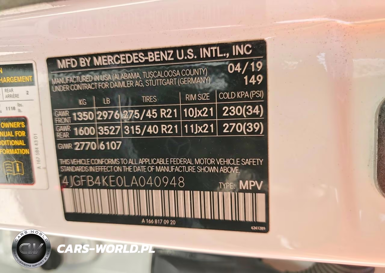 2020 Mercedes-Benz Gle 350 4Matic VIN:4JGFB4KE0LA040948 - 13