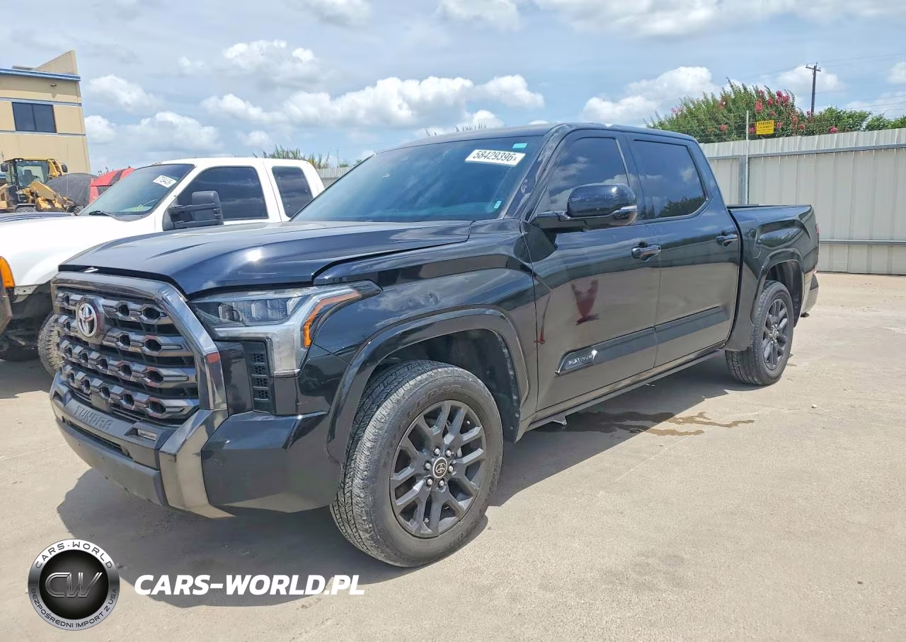 2022 Toyota Tundra Platinum VIN:5TFNA5DB8NX038652 - 1