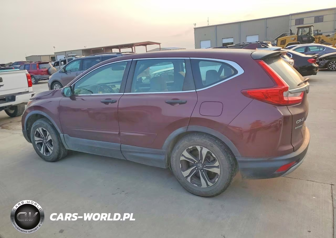 2017 Honda Cr-V Lx VIN:5J6RW5H37HL001474 - 2