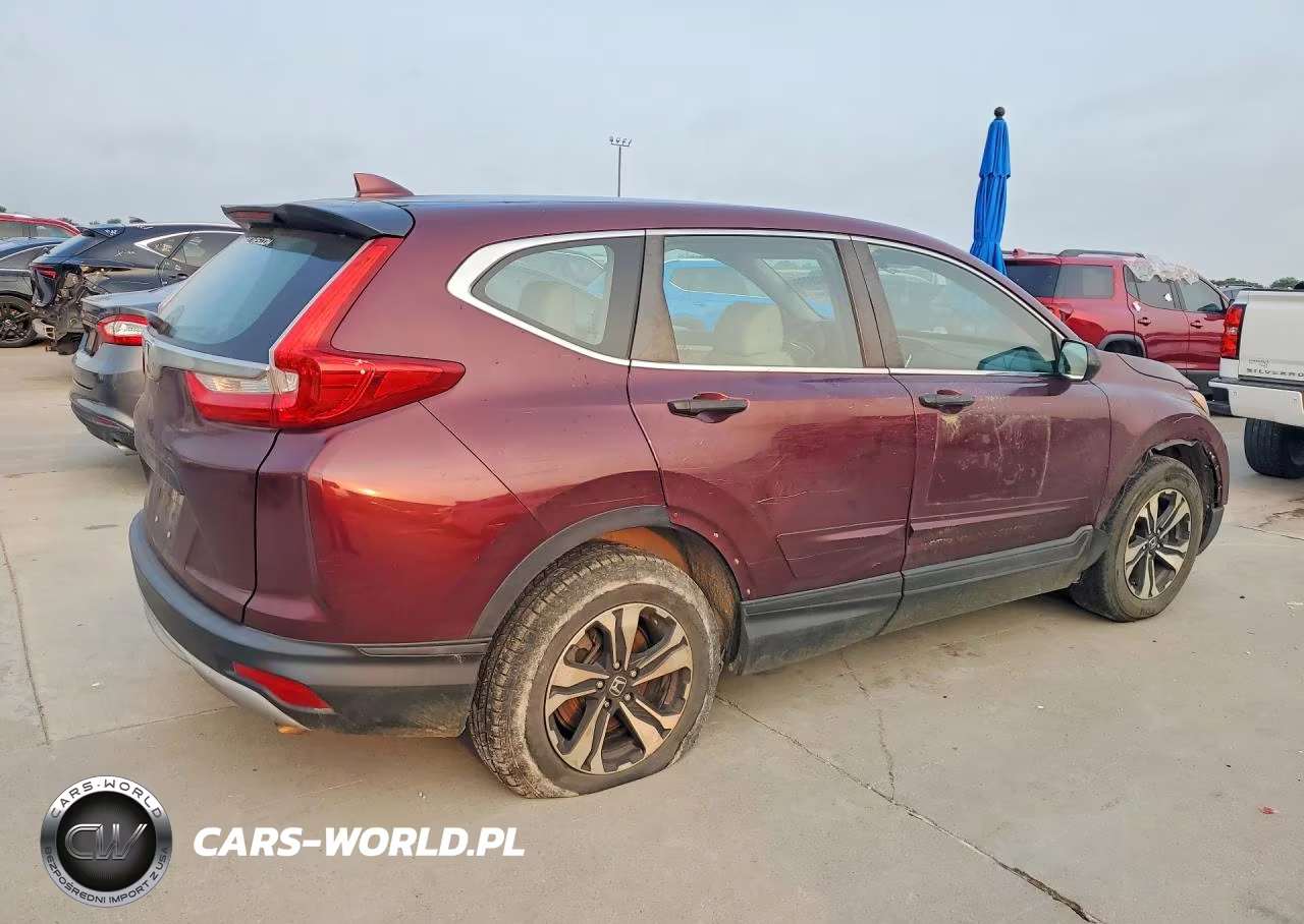 2017 Honda Cr-V Lx VIN:5J6RW5H37HL001474 - 3