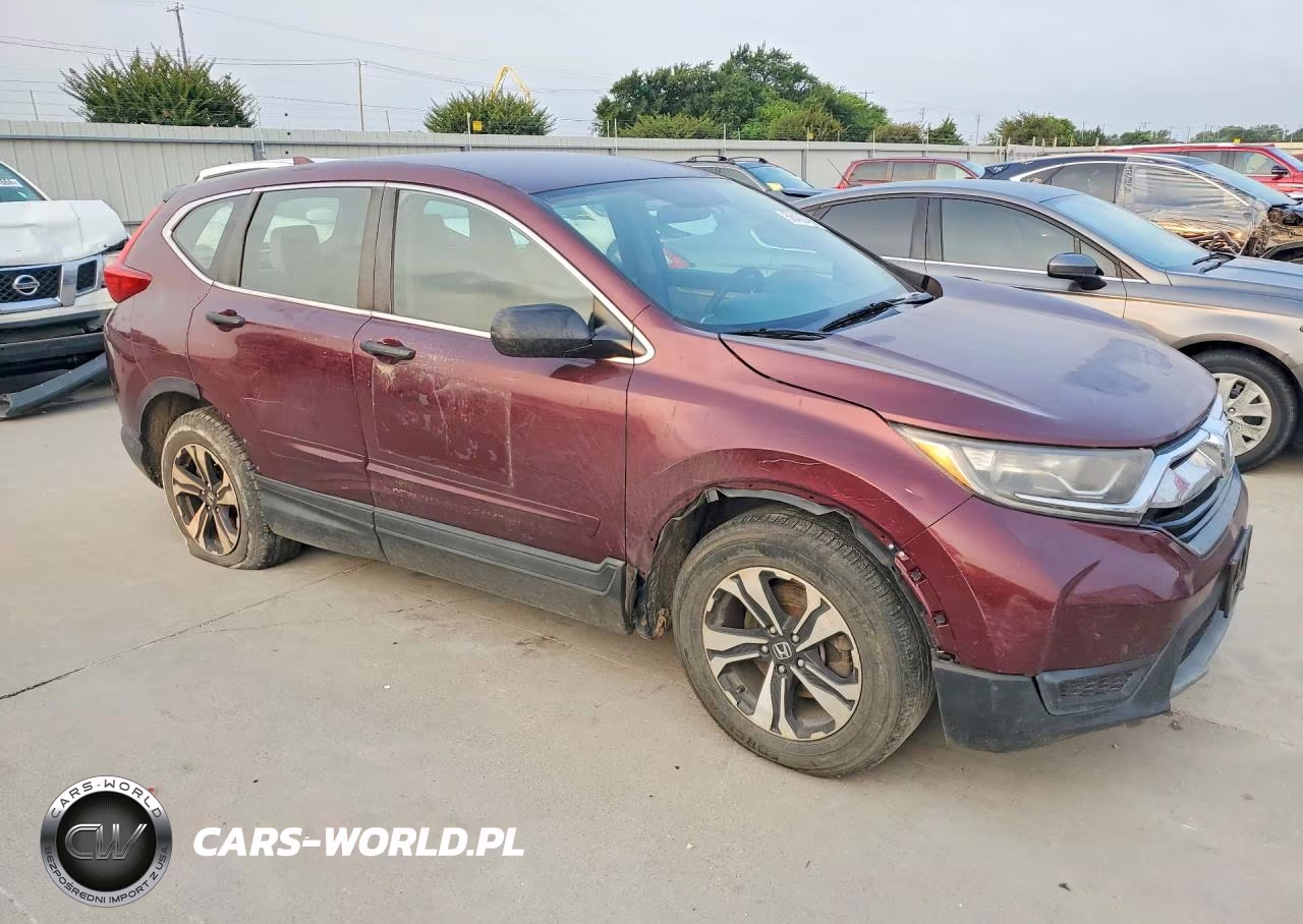 2017 Honda Cr-V Lx VIN:5J6RW5H37HL001474 - 4