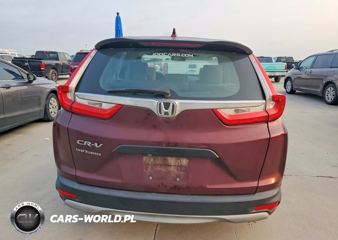 2017 Honda Cr-V Lx VIN:5J6RW5H37HL001474 - 6