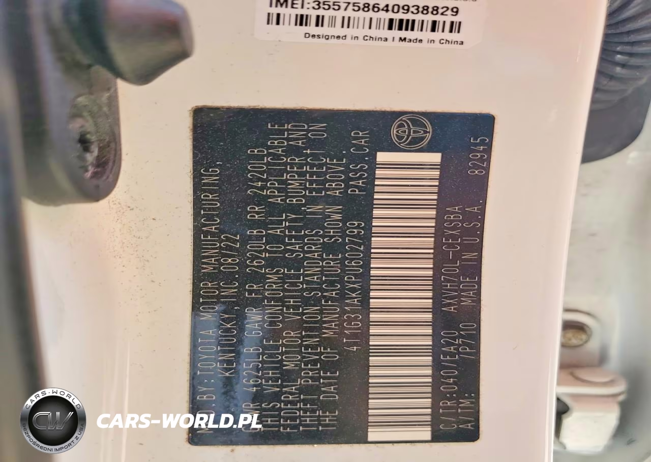 2023 Toyota Camry Hybrid Se VIN:4T1G31AKXPU602799 - 12