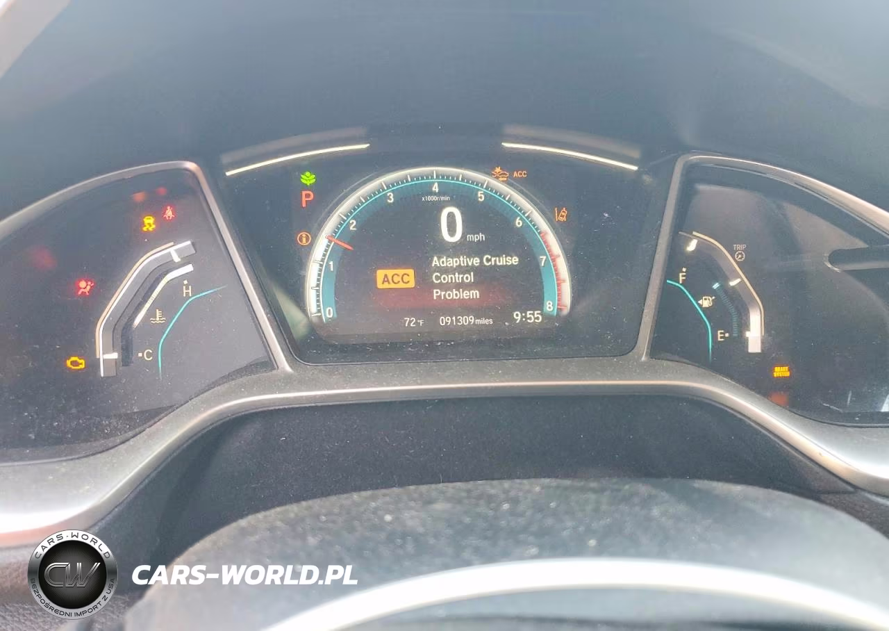 2020 Honda Civic Ex VIN:19XFC1F35LE003609 - 9