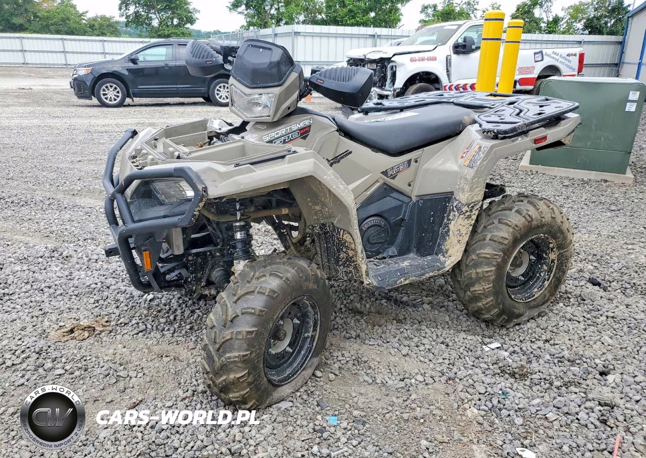 2022 Polaris Sporstman VIN:4XASEJ575NA749326 - 2