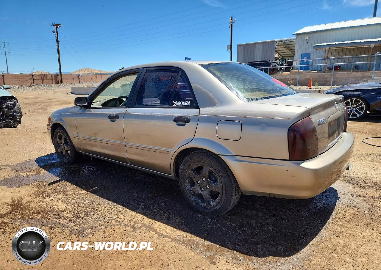1999 Mazda Protege Dx VIN:JM1BJ2220X0179909 - 2
