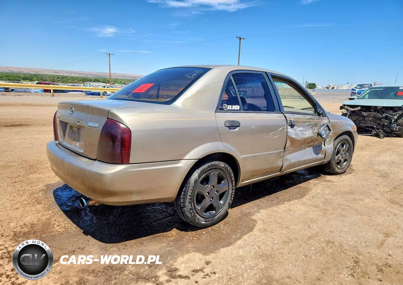 1999 Mazda Protege Dx VIN:JM1BJ2220X0179909 - 3