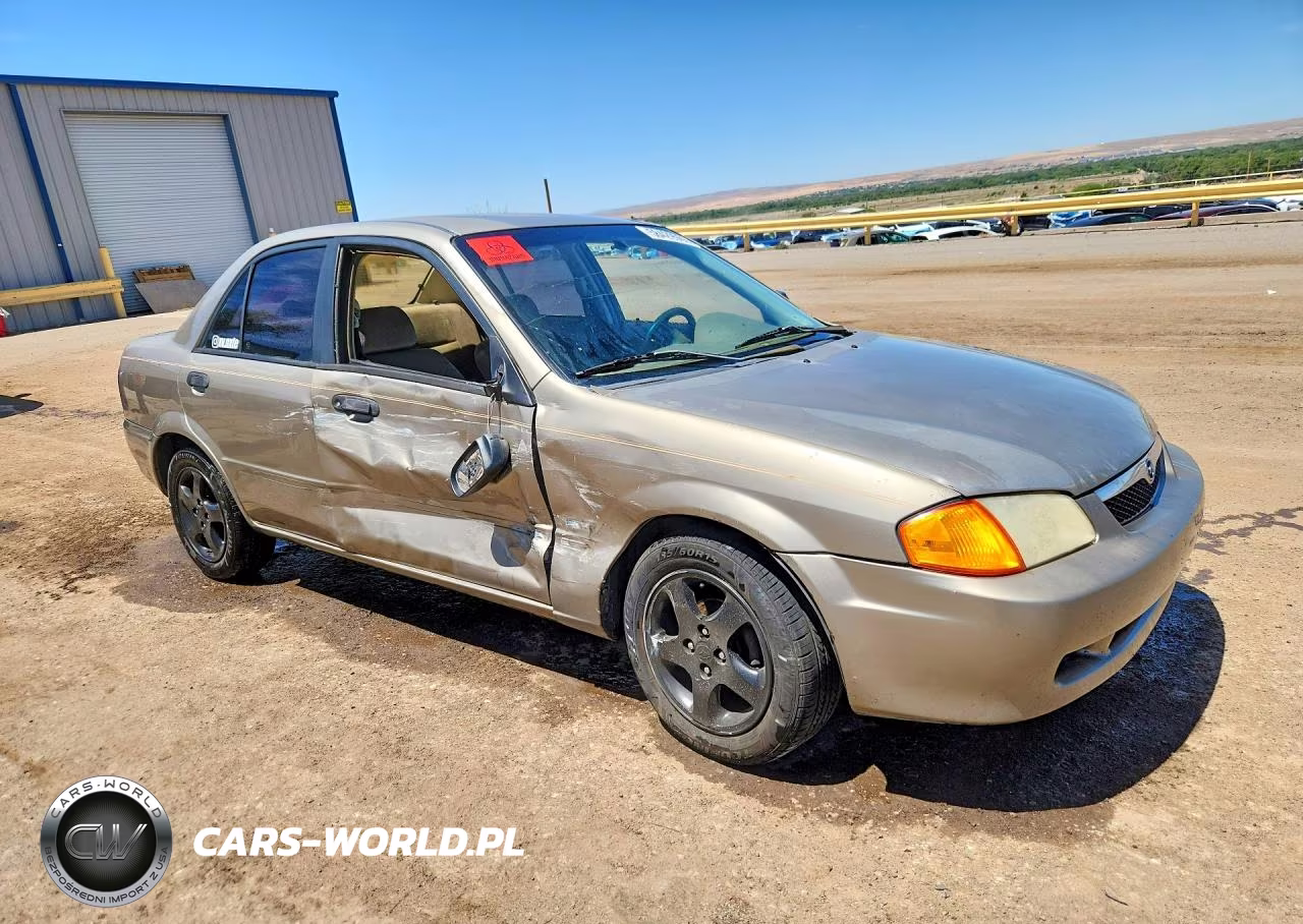 1999 Mazda Protege Dx VIN:JM1BJ2220X0179909 - 4