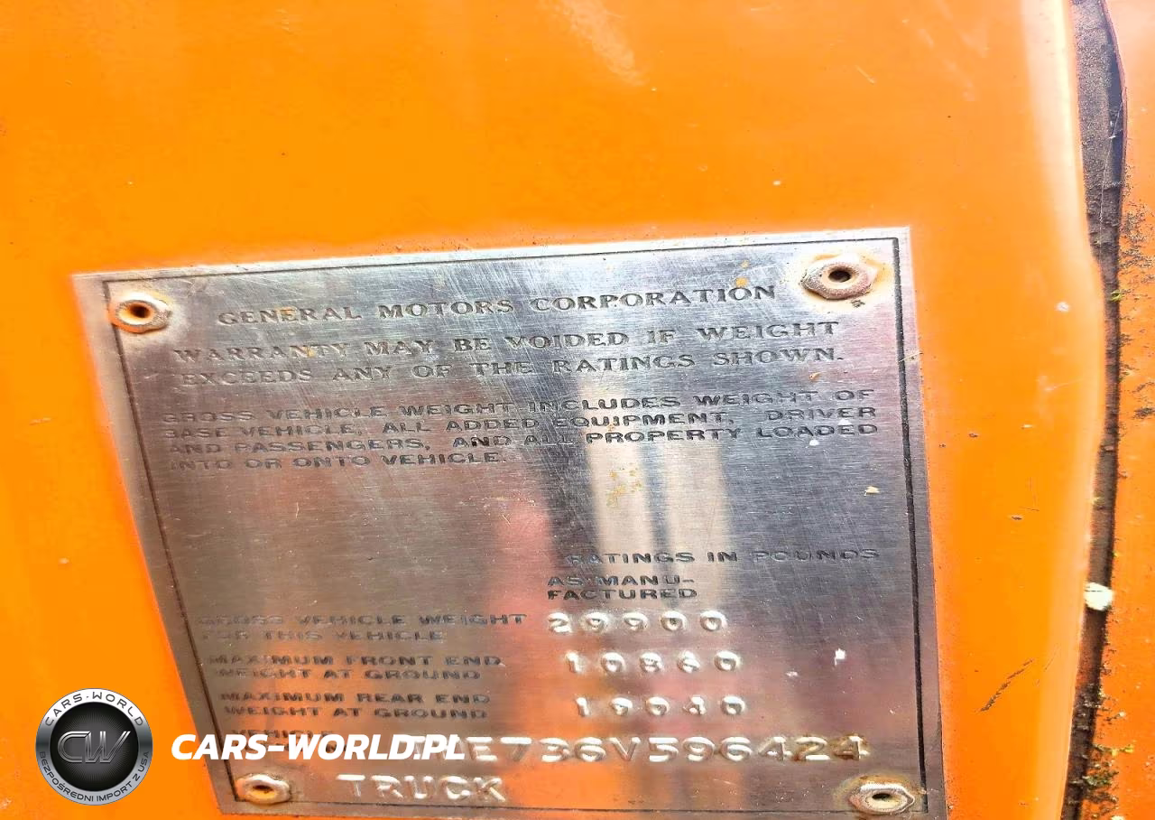 1976 GMC Dumptruck VIN:THE736V596424 - 10