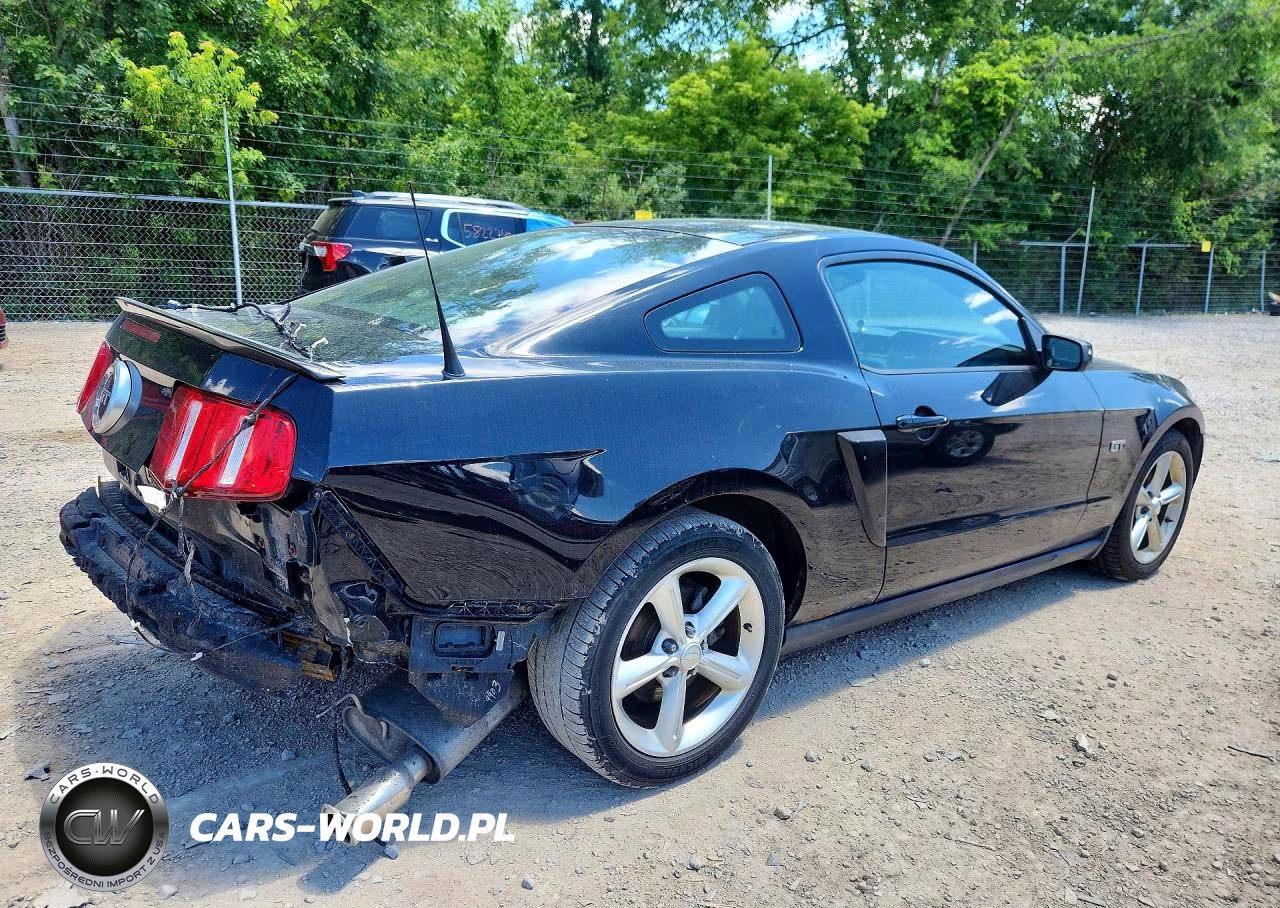 2010 Ford Mustang Gt VIN:1ZVBP8CH2A5181253 - 3