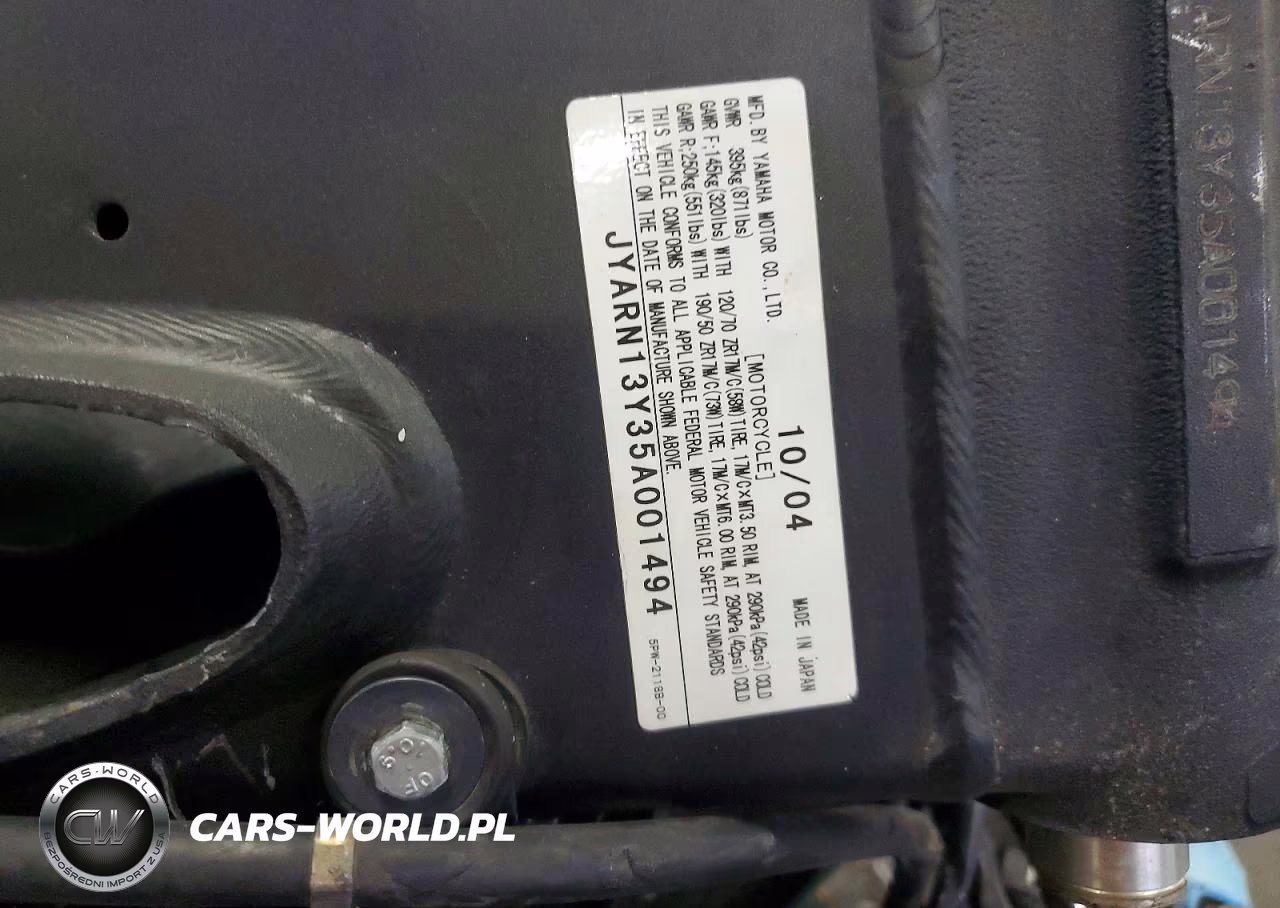 2005 Yamaha Yzfr1 C VIN:JYARN13Y35A001494 - 10