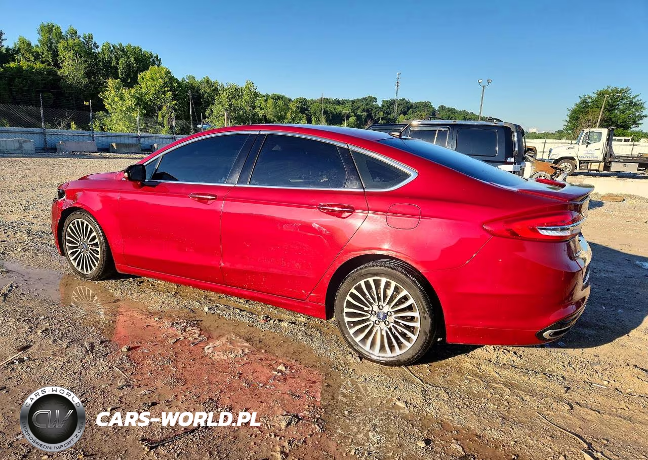 2017 Ford Fusion Titanium VIN:3FA6P0D92HR257404 - 2