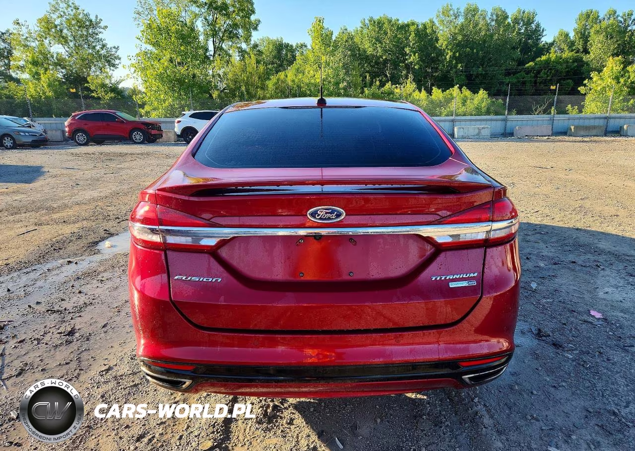 2017 Ford Fusion Titanium VIN:3FA6P0D92HR257404 - 6