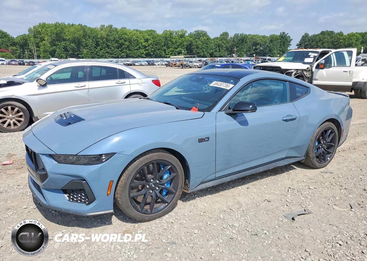2024 Ford Mustang Gt VIN:1FA6P8CF3R5402086 - 1