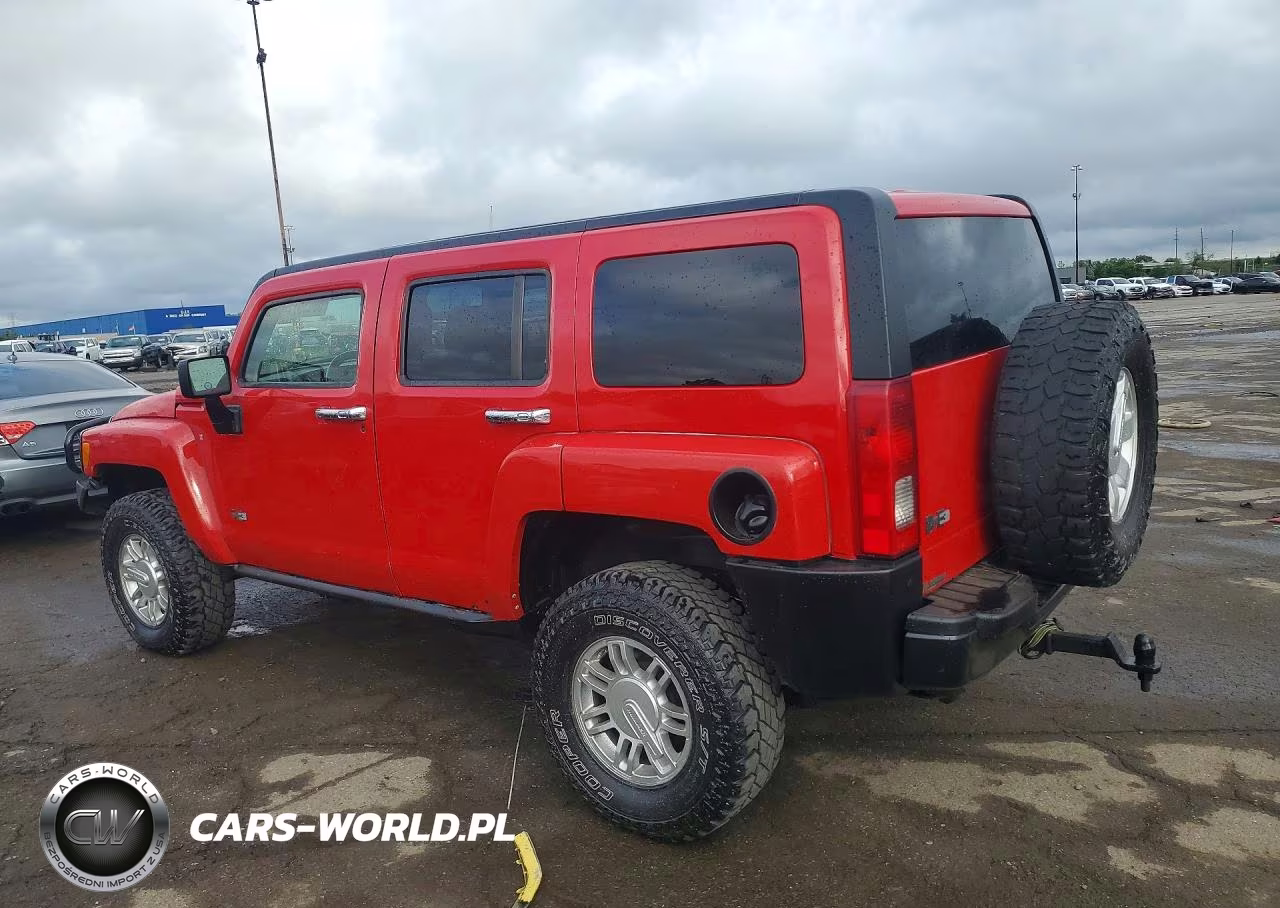 2008 Hummer H3 VIN:5GTDN13E678105873 - 2
