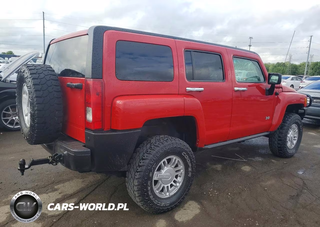 2008 Hummer H3 VIN:5GTDN13E678105873 - 3