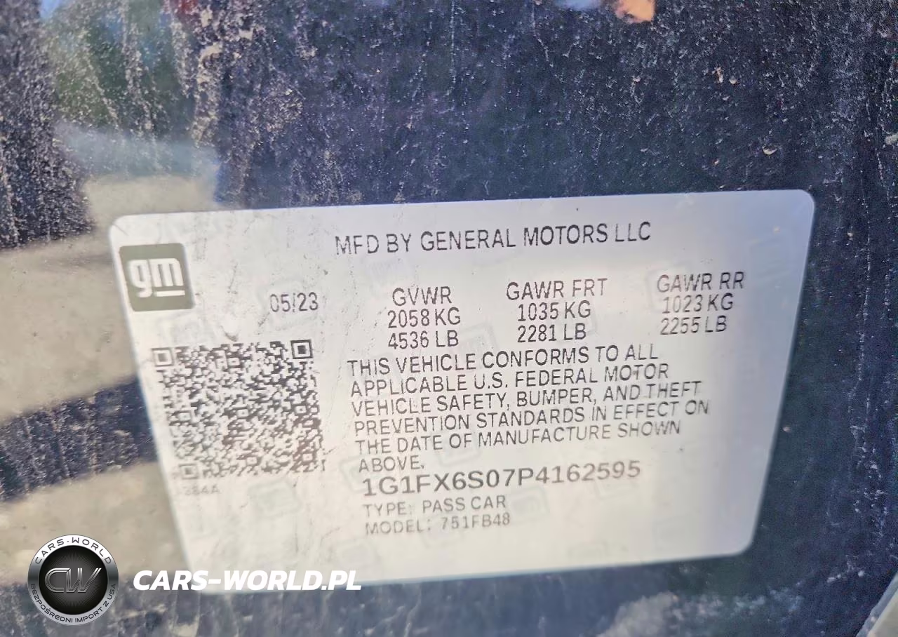 2023 Chevrolet Bolt Ev 2Lt VIN:1G1FX6S07P4162595 - 13