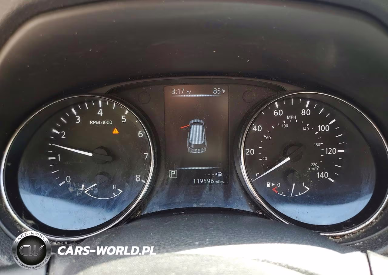 2017 Nissan Rogue Sv VIN:5N1AT2MV6HC827777 - 9