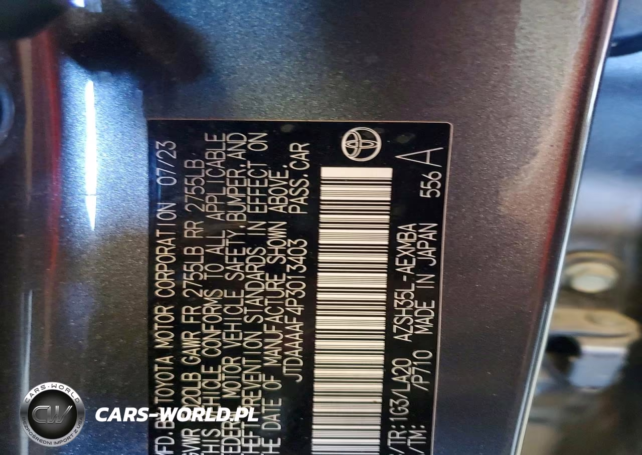 2023 Toyota Crown Limited VIN:JTDAAAAF4P3013403 - 12