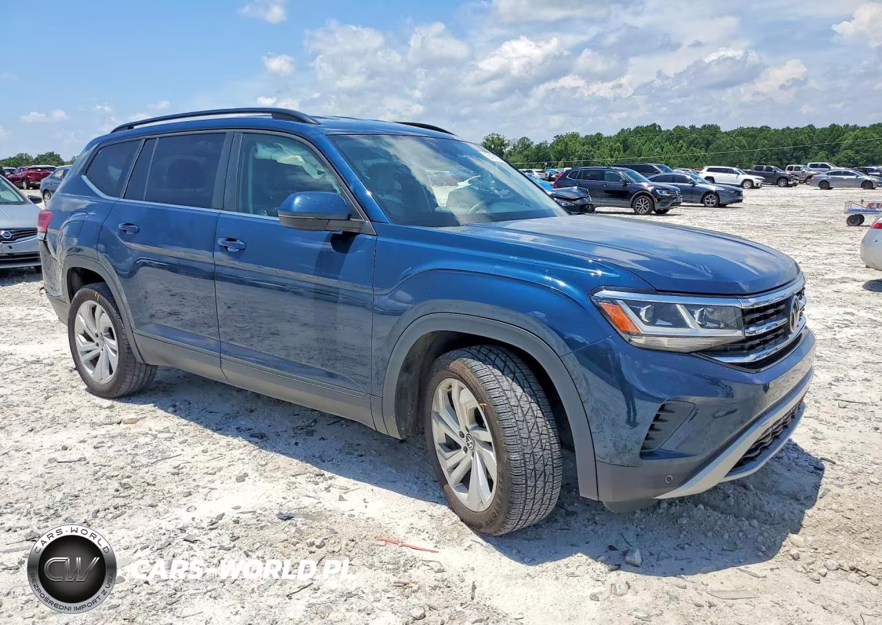 2021 Volkswagen Atlas Se VIN:1V2WP2CA2MC570638 - 4