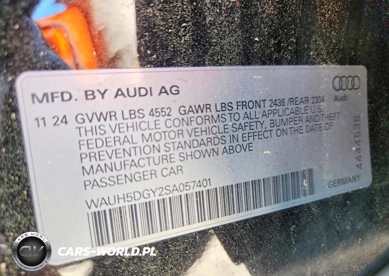 2025 Audi S3 Premium Plus VIN:WAUH5DGY2SA057401 - 13
