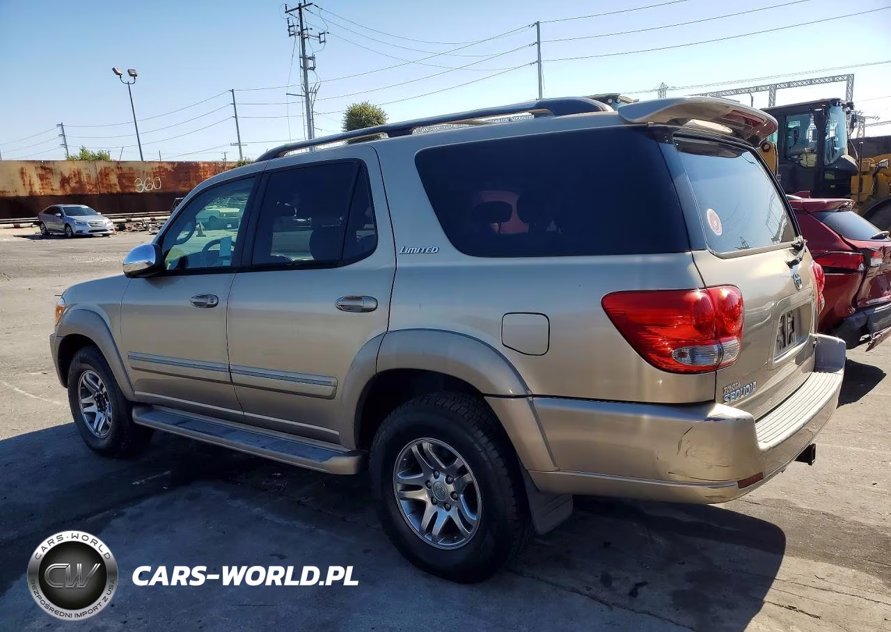 2007 Toyota Sequoia Limited VIN:5TDZT38A67S295352 - 2
