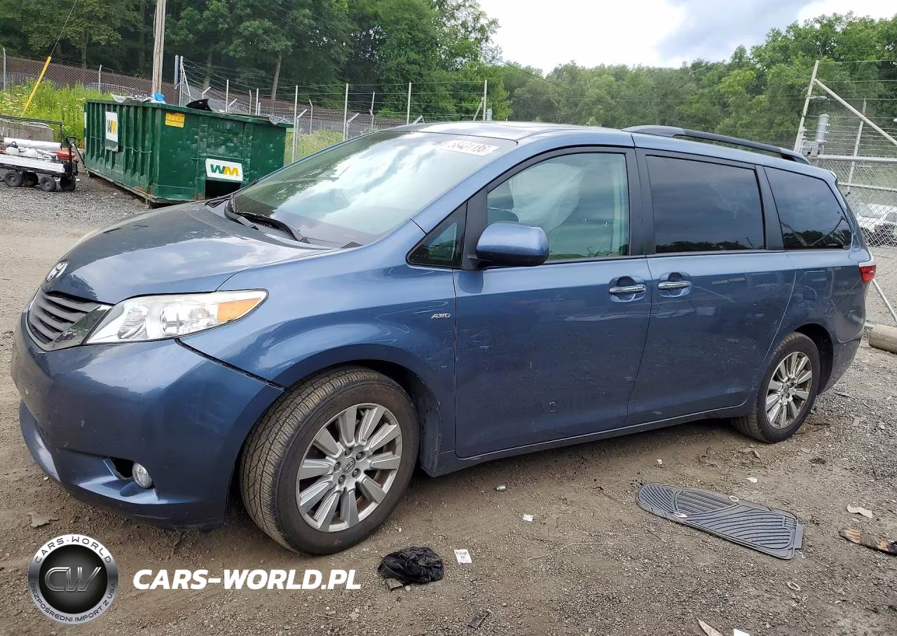 2017 Toyota Sienna Xle 7-Passenger