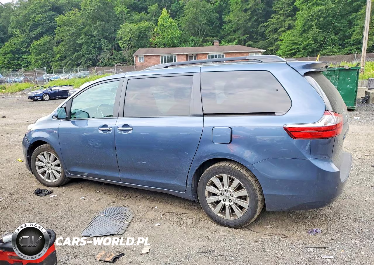 2017 Toyota Sienna Xle 7-Passenger VIN:5TDDZ3DC0HS183177 - 2