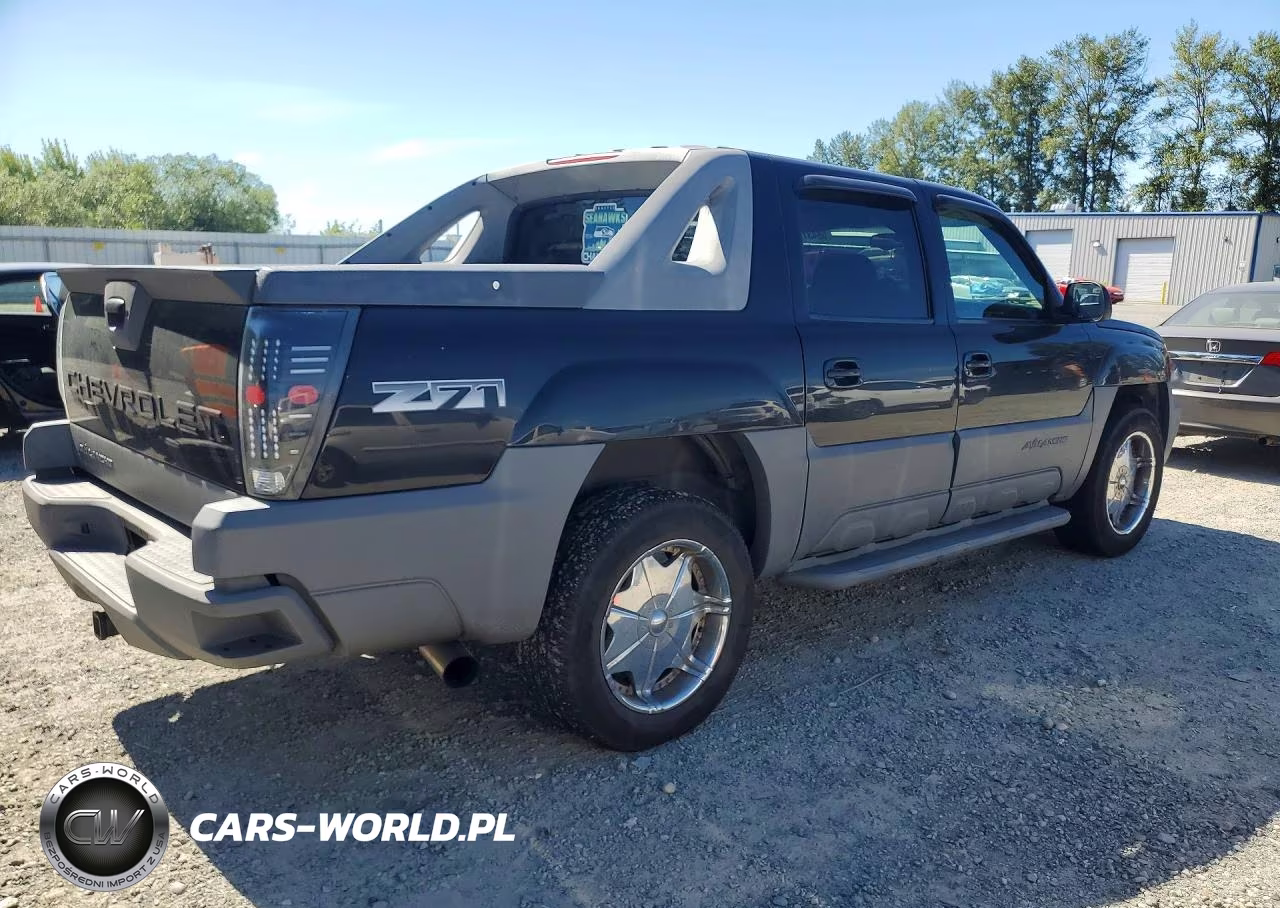 2002 Chevrolet Avalanche K1500 VIN:3GNEK13T72G162774 - 3