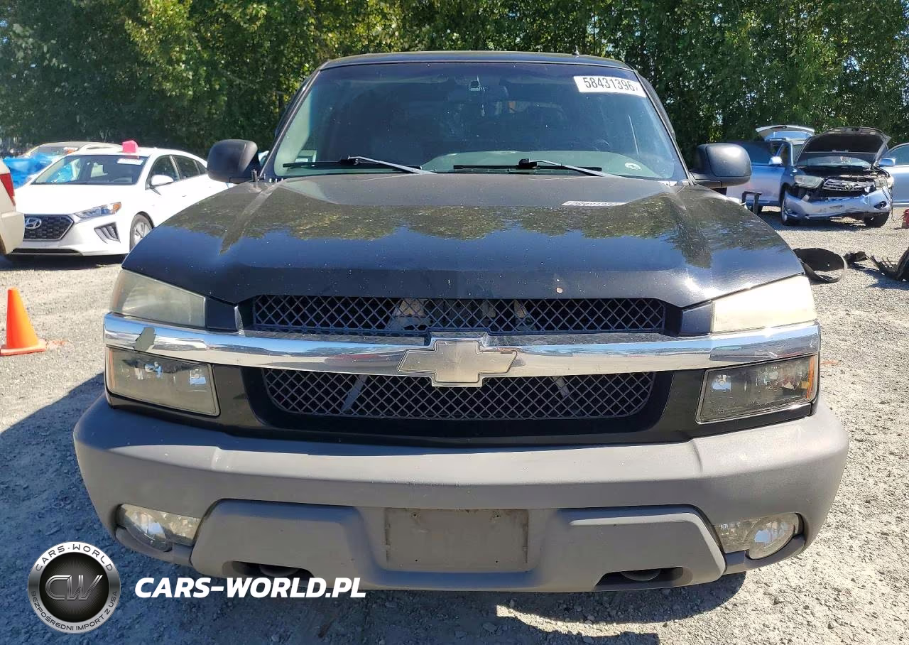 2002 Chevrolet Avalanche K1500 VIN:3GNEK13T72G162774 - 5