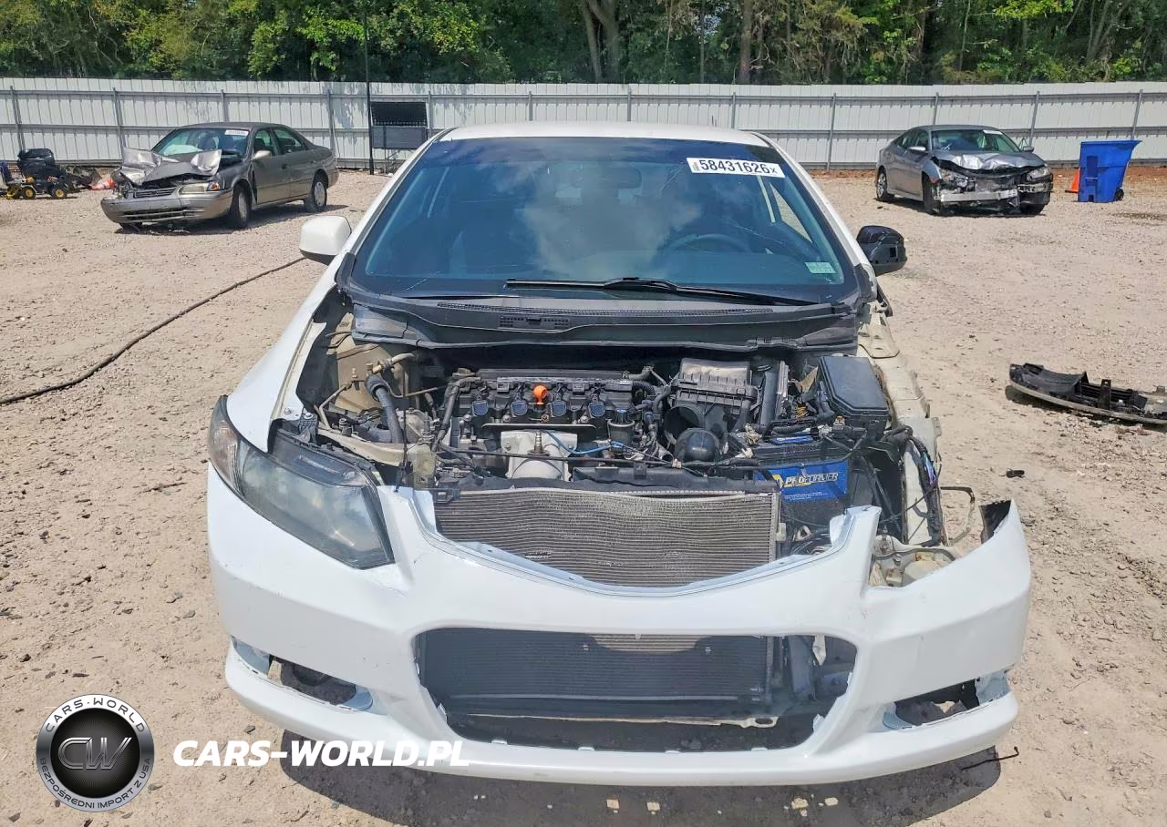 2013 Honda Civic Lx VIN:2HGFG3B58DH530610 - 5