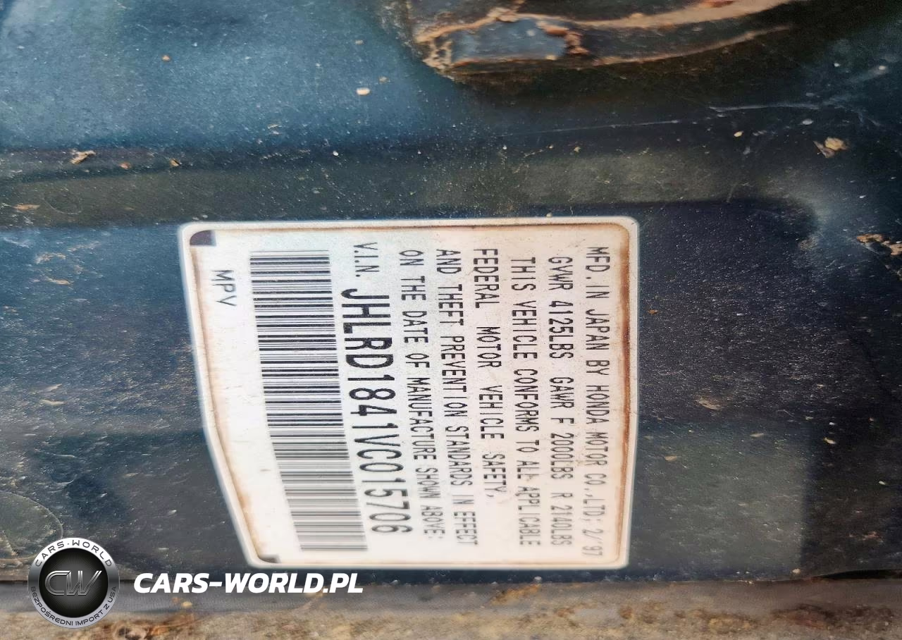 1997 Honda Civic Lx VIN:JHLRD1841VC015706 - 13