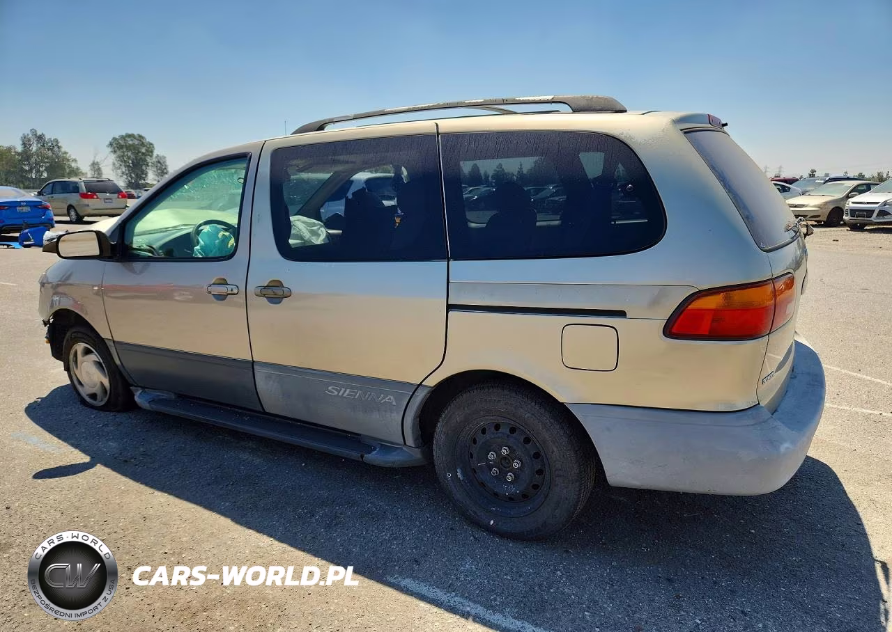 2000 Toyota Sienna Le VIN:4T3ZF13C0YU199480 - 2