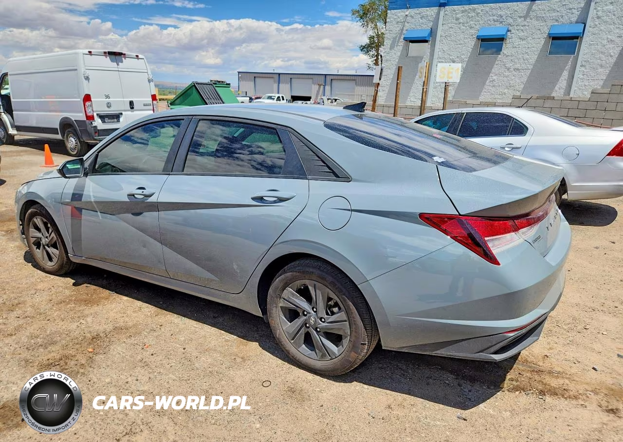 2021 Hyundai Elantra Sel VIN:KMHLS4AG9MU101543 - 2