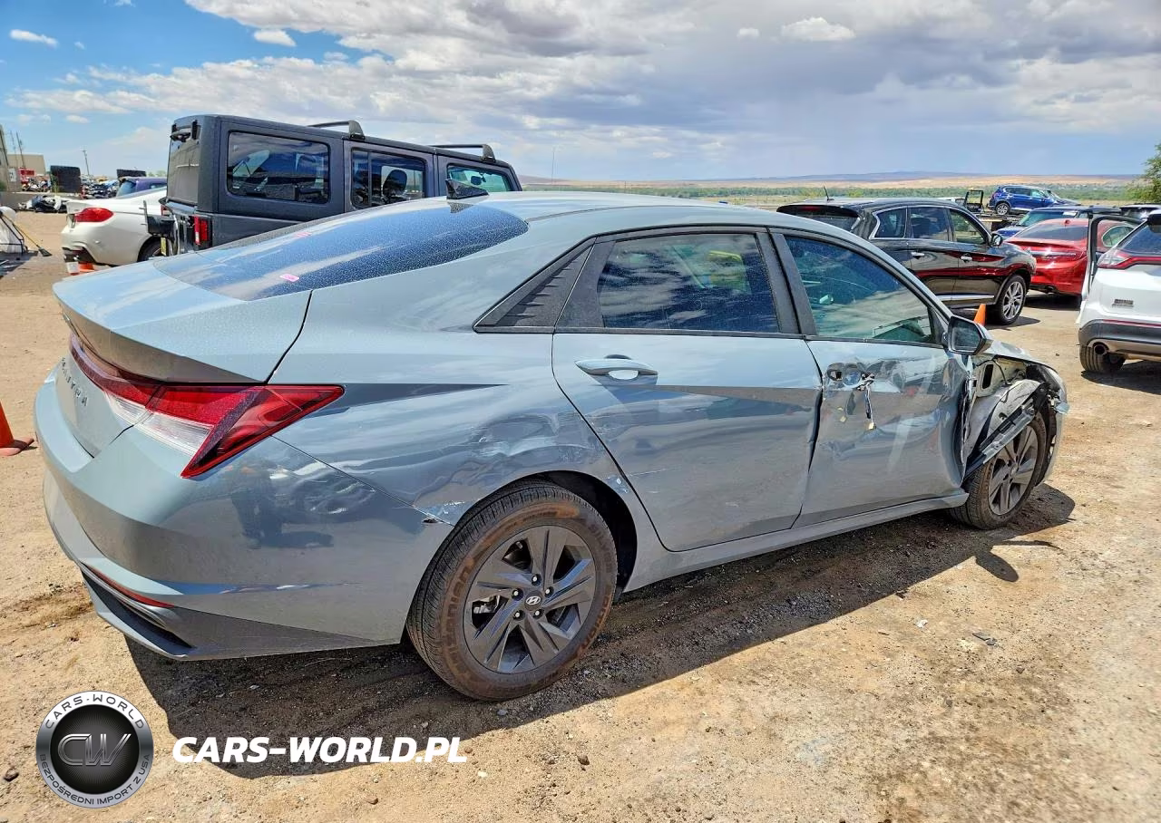 2021 Hyundai Elantra Sel VIN:KMHLS4AG9MU101543 - 3