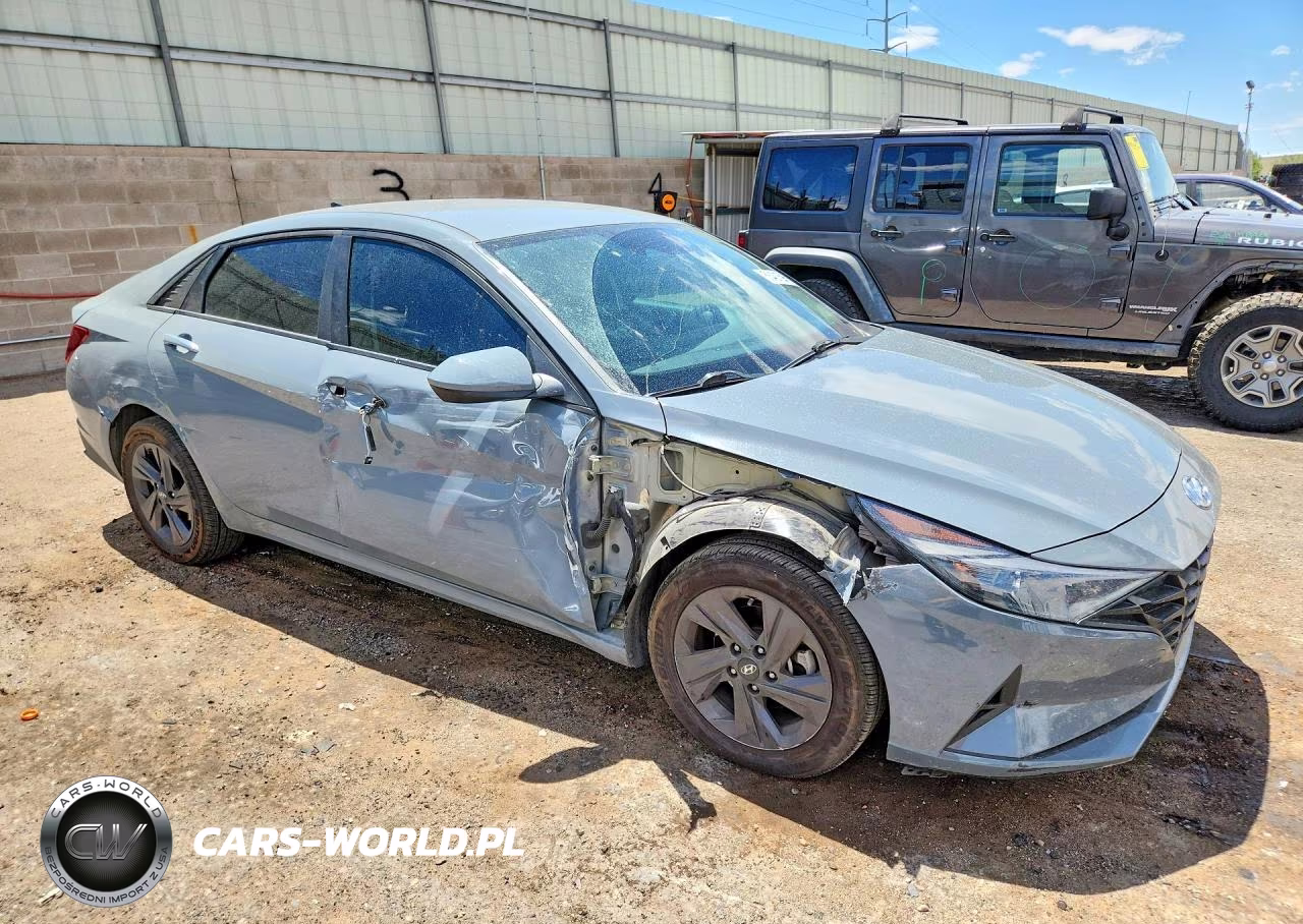 2021 Hyundai Elantra Sel VIN:KMHLS4AG9MU101543 - 4