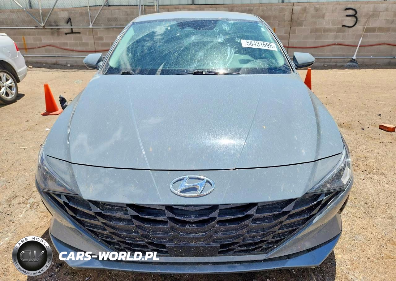 2021 Hyundai Elantra Sel VIN:KMHLS4AG9MU101543 - 5