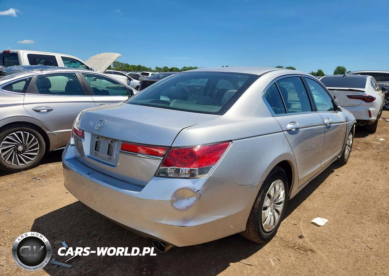 2012 Honda Accord Lx VIN:1HGCP2F31CA234721 - 3