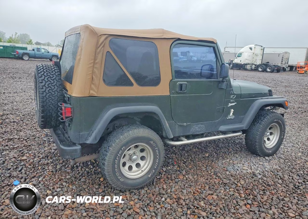 1998 Jeep Wrangler - Tj Sport VIN:1J4FY19S9WP786680 - 3