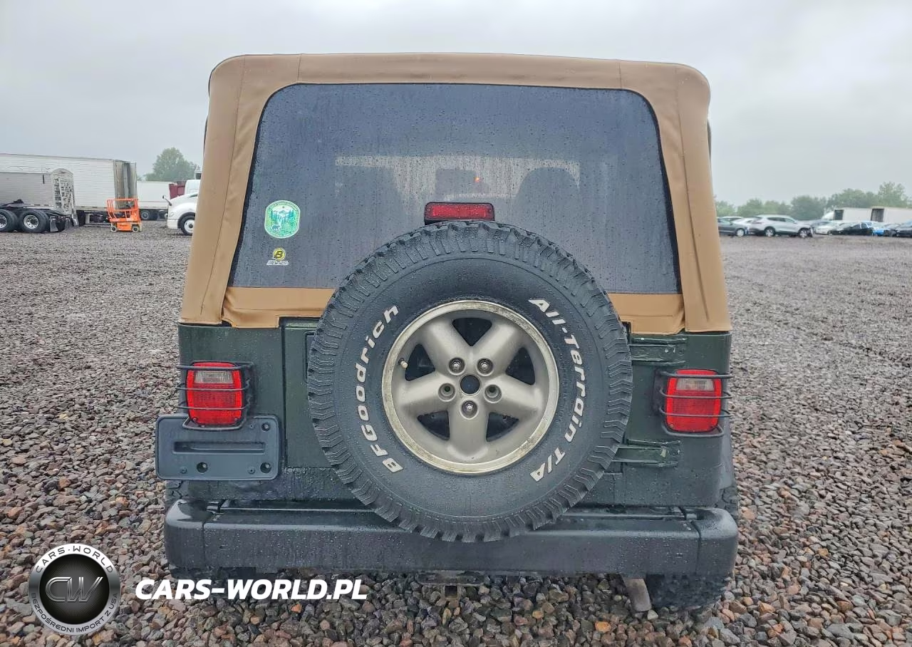 1998 Jeep Wrangler - Tj Sport VIN:1J4FY19S9WP786680 - 6