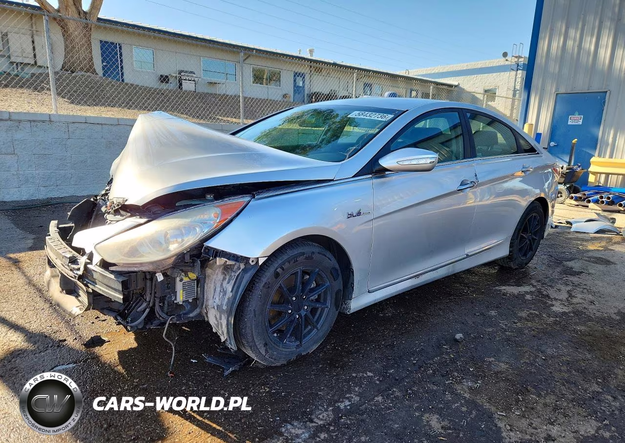 2014 Hyundai Sonata Hybrid VIN:KMHEC4A47EA108182 - 1