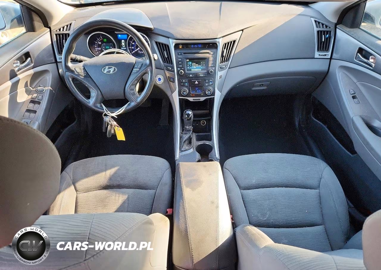 2014 Hyundai Sonata Hybrid VIN:KMHEC4A47EA108182 - 8