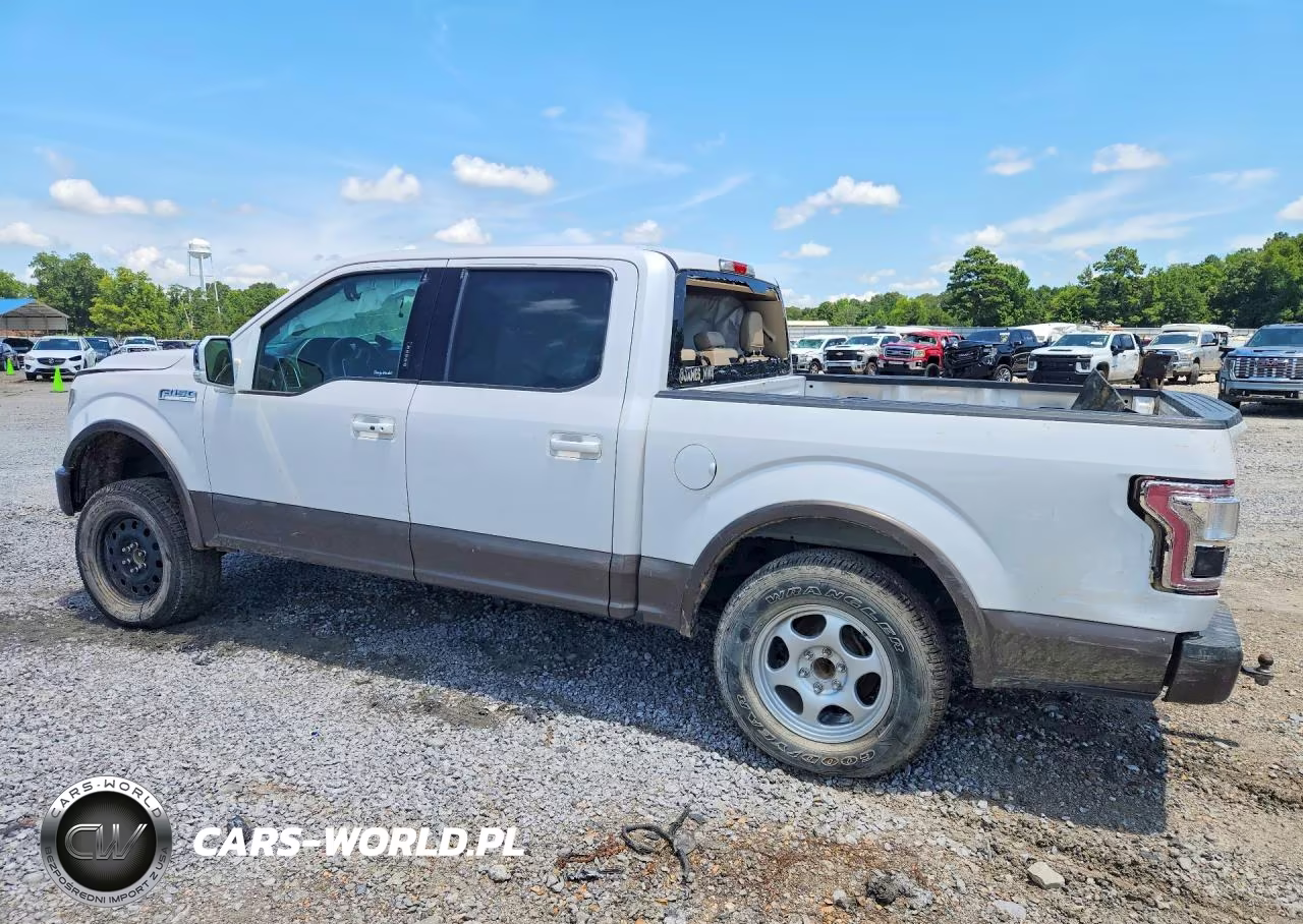 2015 Ford F150 Supercrew VIN:1FTEW1EF7FKD03992 - 2