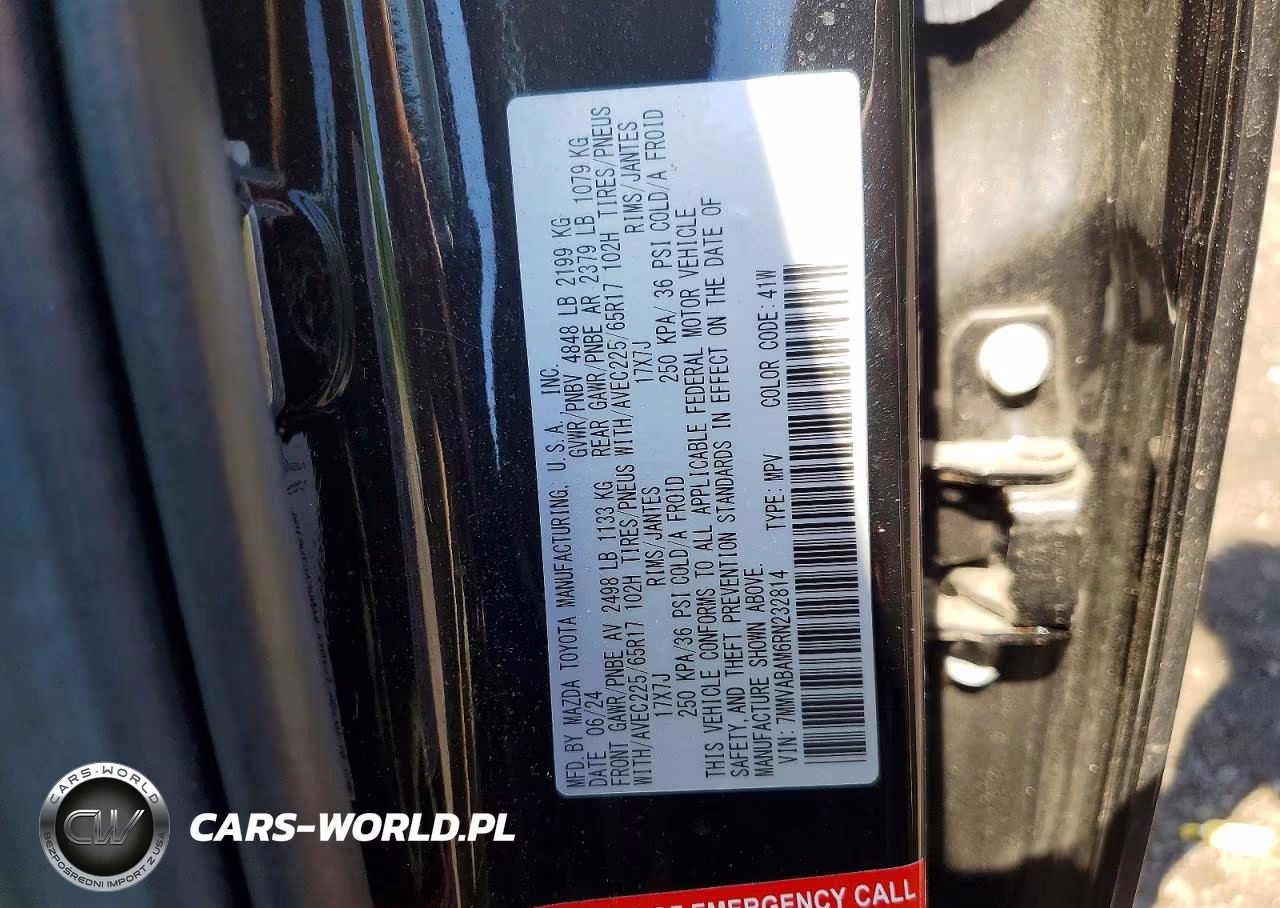 2024 Mazda Cx-50 Select VIN:7MMVABAM6RN232814 - 14